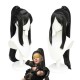 Naraka Bladepoint Ning Hongye Cosplay Wig - Ancient Chinese Style Black Long Straight Hair