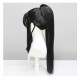 Naraka Bladepoint Ning Hongye Cosplay Wig - Ancient Chinese Style Black Long Straight Hair