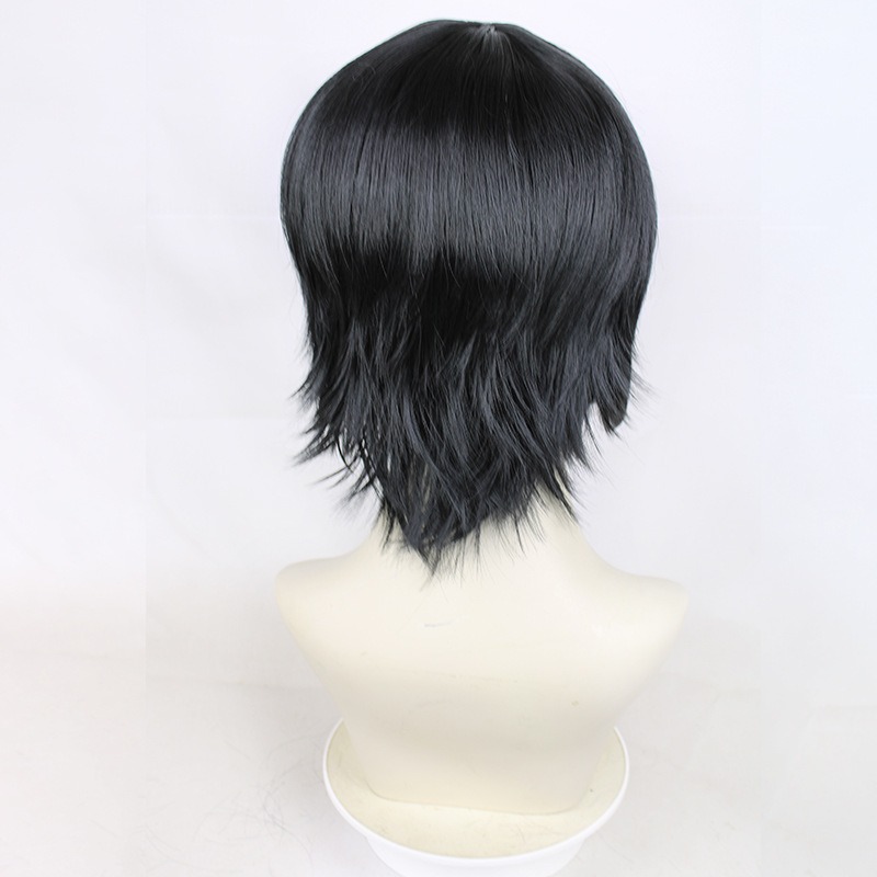 Chainsaw Man Cosplay Wig - Senior Himeko - Black Flip-up Hairstyle