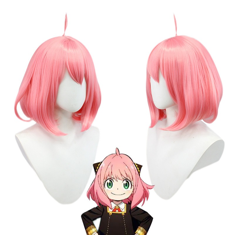 Spy x Family |Cosplay Wig  Anya Forger Pink Short Hair 37cm