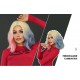 2024 Halloween Harley Quinn Cosplay Short Curly Wig