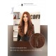 Brown Long Wavy Wig with Center Part