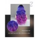 Dreamy Purple-Blue Ombré Mid-Part Wave Lace Wig