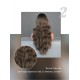 Elegant Brown Wig with Fringe Bangs and Voluminous Waves