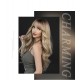 Gradient Ash Blonde Loose Wave Long Curl Wig with Bangs