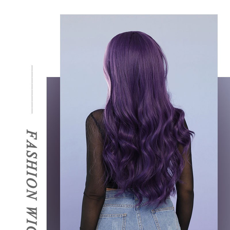 Lofty Waves Long Ombré Lavender Synthetic Wig