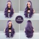 Lofty Waves Long Ombré Lavender Synthetic Wig