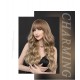 Layered Bangs Hazelnut Mocha Long Curly Wig