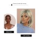 Grayish-Beige Wig for Black Women