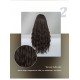 Long Black Wavy Wig with Center Part Synthetic Wig