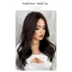 Middle Part Hand-Tied Lace Front Long Wavy Wig