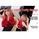 Mermaid Pink Bangs Long Curly Synthetic Wig