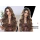 Mocha Brown Balayage Wavy Side-Part Lace Long Wig