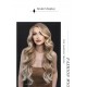 Off-White Long Curls Side Part Big Waves Lace Front Wig