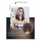 Purple to Brown Ombre Short Straight Wig with T-Lace Base