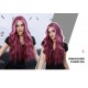 Starry Amethyst Ombre Purple Long Wavy Lace Wig