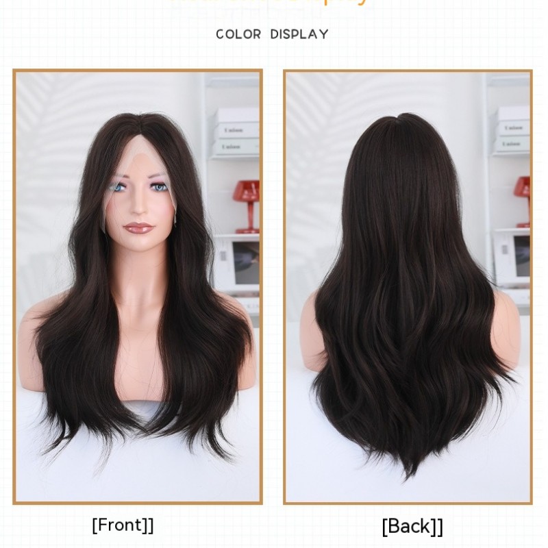 T-Part Lace Mid-Part Slight Wave Synthetic Wig