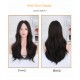 T-Part Lace Mid-Part Slight Wave Synthetic Wig