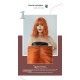 Vibrant Orange Short Curly Wig with Feathery Bangs