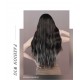 Silver Grey to Brown Ombré Long Big Waves Wig