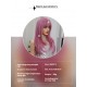 Dreamy Pink Long Straight Wig with Thin Vine Gradient Synthetic Wig