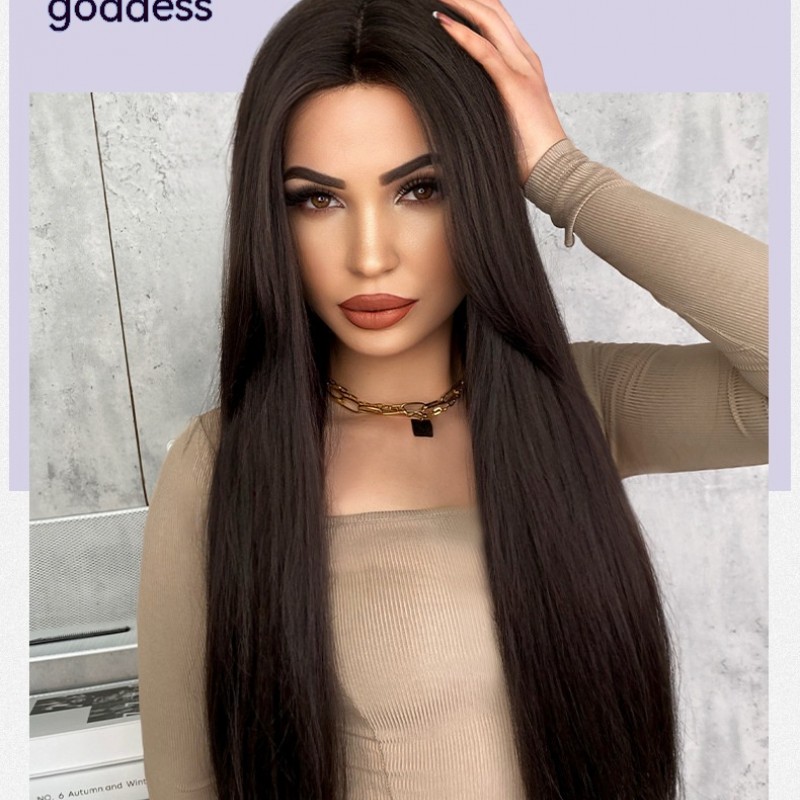 T-Part Lace Long Straight Hair Wig