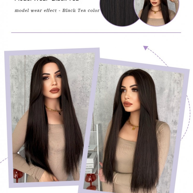 T-Part Lace Long Straight Hair Wig