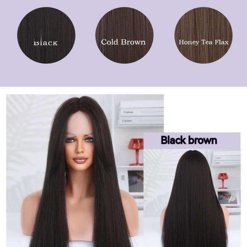 T-Part Lace Long Straight Hair Wig