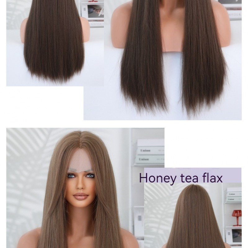 T-Part Lace Long Straight Hair Wig