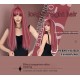 Pink Highlights Long Straight Hair Wig Perfect for Lolita Style