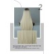 Extra-Long Straight Platinum to Pencil Gray Ombre Synthetic Wig