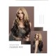 Golden Ombre T-Shaped Lace Wavy Long Curl Wig