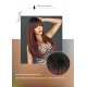 Raspberry Red Long Straight Wig with Bangs and Ombre Root Synthetic Wig